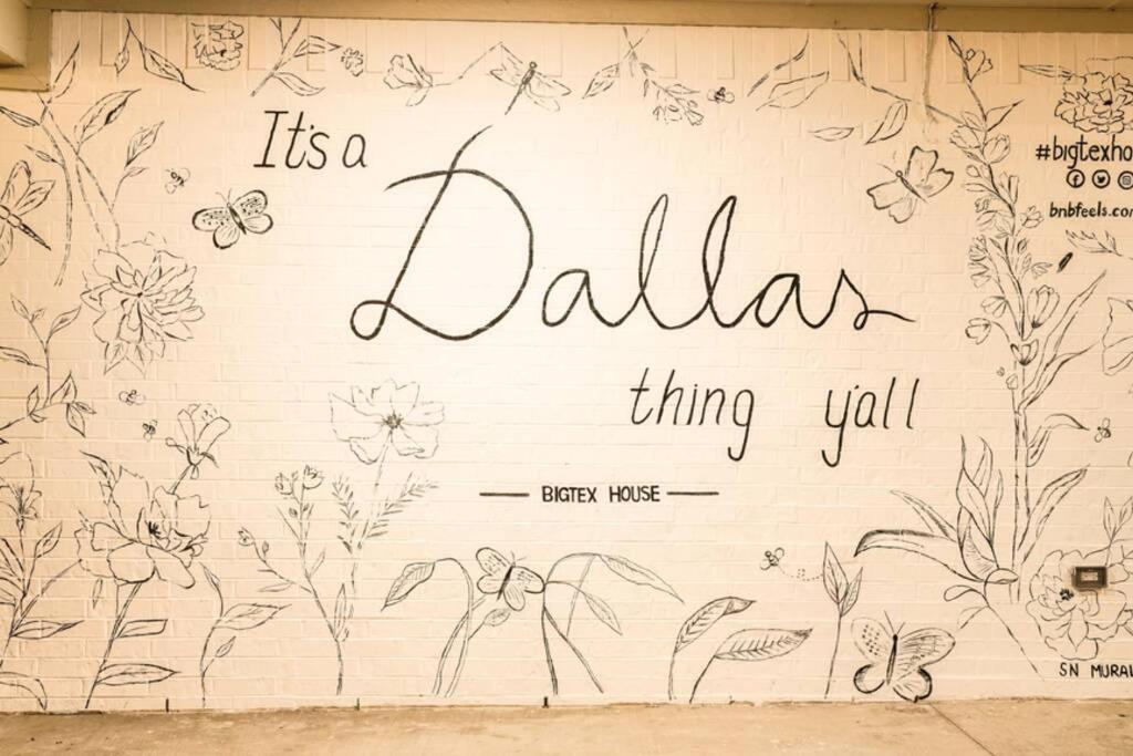 Dallas 4Br Large Yard W Hot Tub , Fire Pit And Basketball Hoop 外观 照片